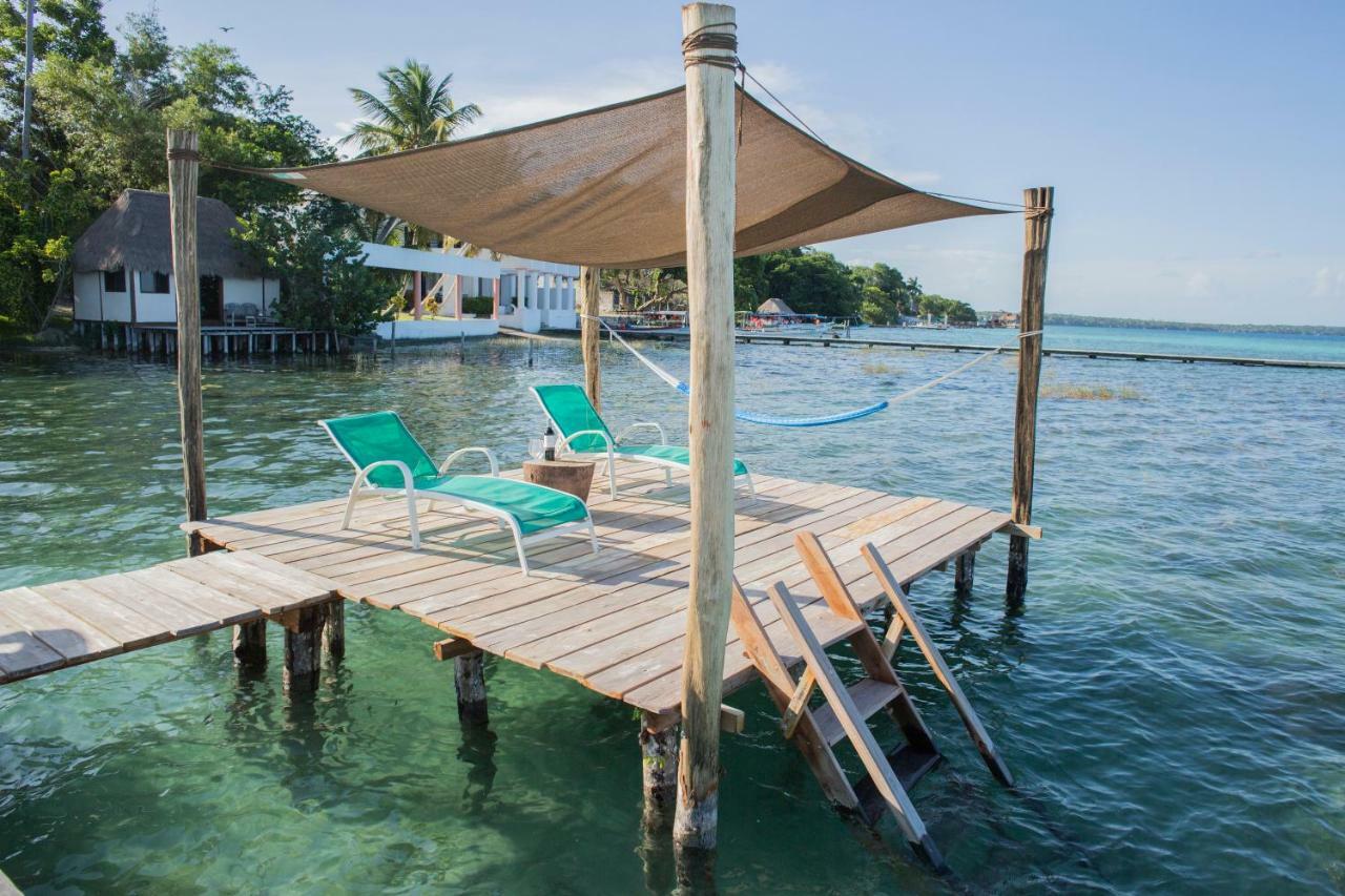 Exclusive Palafito @ Bacalar Lagoon Front Exterior photo